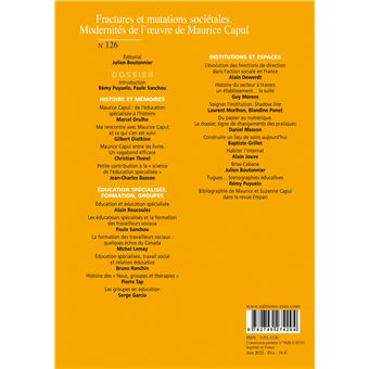 Empan 126 - Fractures et mutations sociétales