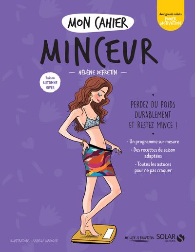 Mon cahier Minceur automne hiver - Hélène Defretin - broché