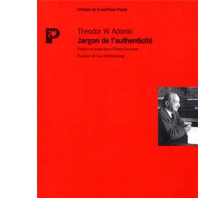 Jargon de l'authenticité