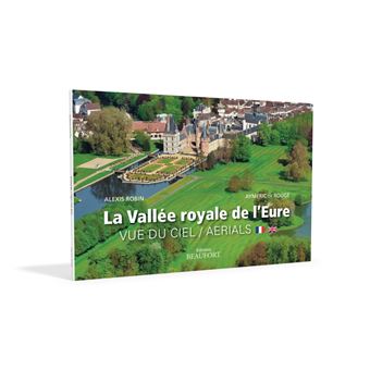 La vallee royale de l'eure vue du ciel aeriais