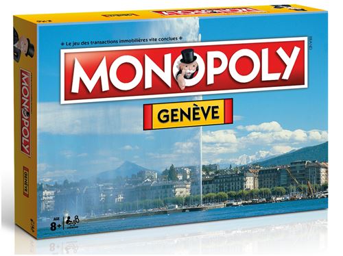 Jeu de société Monopoly Genève 2021