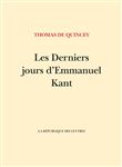 Les Derniers Jours d'Emmanuel Kant