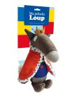 Peluche de loup prince