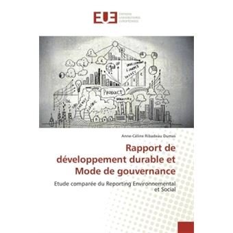 Rapport de développement durable et Mode de gouvernance - 1
