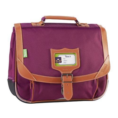 Cartable à dos Tann's Les Incontournables 32 cm Bordeaux