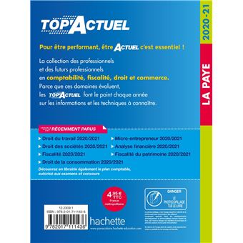 Top'Actuel La Paye 2020-2021
