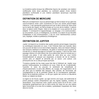 Astrologie livre 8 : Les aspects astrologiques à Mercure, Jupiter, Saturne et Uranus