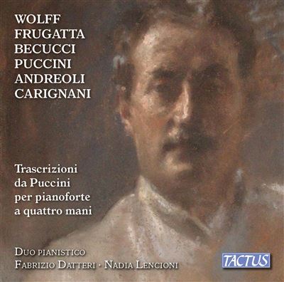Transcriptions d oeuvres de puccini pour piano a 4 mains
