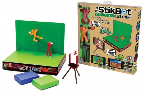 Review Stikbot Zanimation Studio App Stikbot Studio Pro Set Green