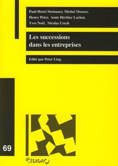 Les successions des entreprises