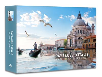 L'Agenda-calendrier Paysages d'Italie 2021