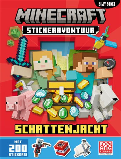 Minecraft - Stickerboek: op schattenjacht