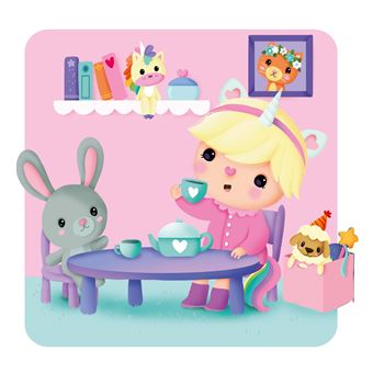 Petite licorne et son doudou