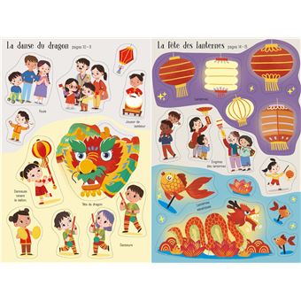 Le Nouvel An chinois - Mes petits autocollants Usborne