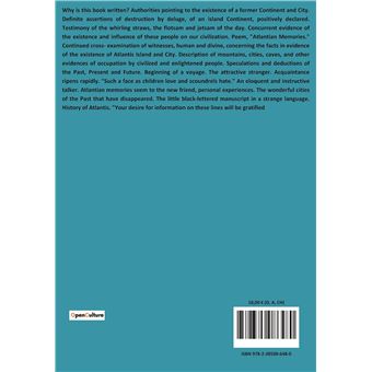 Our story of Atlantis : written down for the Hermetic Brotherhood