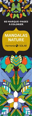 60 marque-pages à colorier - Mandalas nature