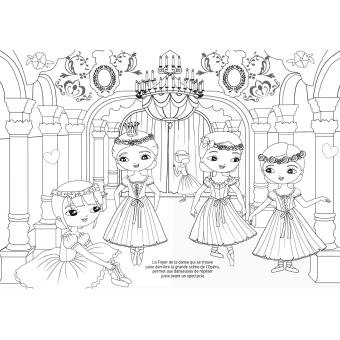 Maxi pochette Emma à l'Opéra de Paris - Cartes à gratter et à colorier