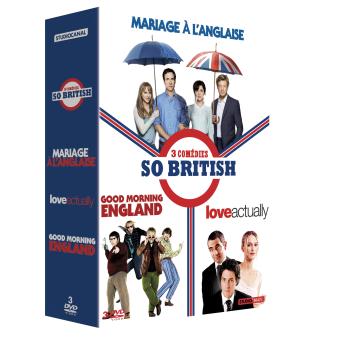 Mariage à l'anglaise - Good Morning England - Love Actually Coffret 3 DVD - 1