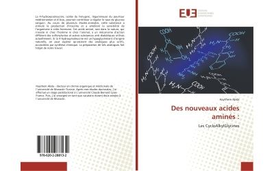 Des nouveaux acides aminés :