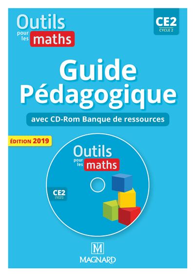 Outils pour les Maths CE2 (2019) - Banque de ressources du manuel sur CD-Rom avec guide pédagogique papier - Patrice Gros - Livre CD-ROM
