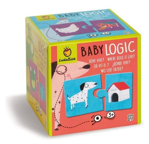 Puzzle Baby Logic Ou Vit Il Ludattica Multicolore