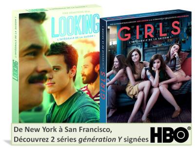 Coffret Girls Saison 1 et Looking Saison 1 DVD