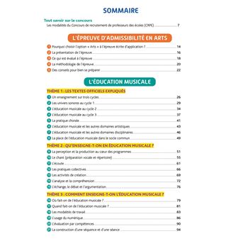 Objectif CRPE 2024 - 2025 - Arts - Epreuve écrite d'admissibilité