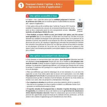 Objectif CRPE 2024 - 2025 - Arts - Epreuve écrite d'admissibilité