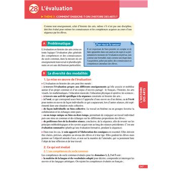 Objectif CRPE 2024 - 2025 - Arts - Epreuve écrite d'admissibilité