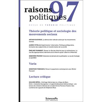 RAISONS POLITIQUES,97 - 1