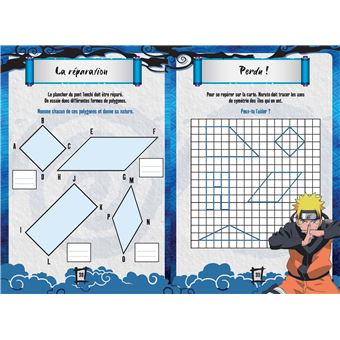 Naruto Shippuden - Enigmes de la 6e à la 5e