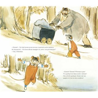 Ernest et Célestine - La cabane