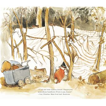 Ernest et Célestine - La cabane