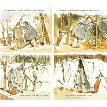 Ernest et Célestine - La cabane