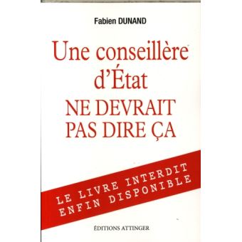 Une conseillère d'État ne devrait pas dire ça
