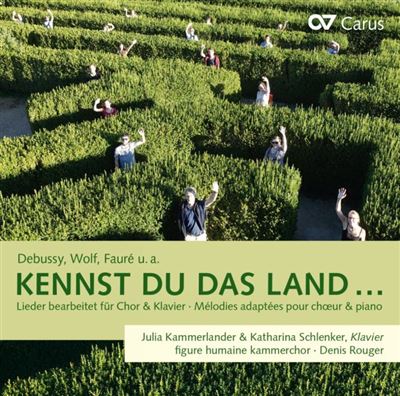 Kennst Du Das Land Mélodies arrangées pour chœur et piano