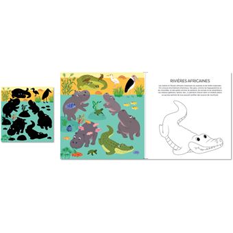 Beauval tableaux à gratter: Les animaux et leur milieu