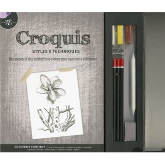 Coffret Croquis - Styles & techniques