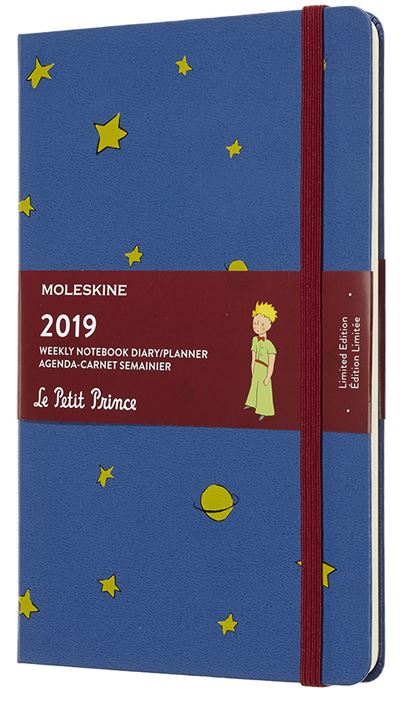 Agenda 2019 Petit Prince Semainier Grand Format Bleu