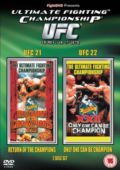 UFC 21 : Returns of the Champions - UFC 22 : Only one can be Champion Coffret 2 DVD