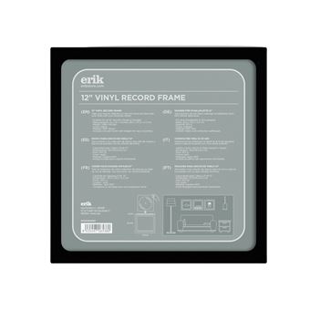 Cadre pour vinyle noir