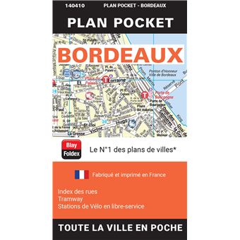 Bordeaux plan pocket 2023