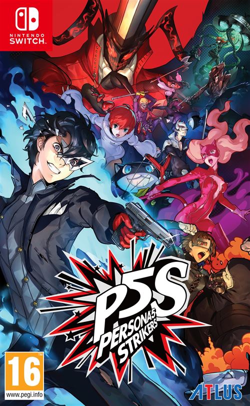 Pochette avant du jeu Persona 5 Strikers Nintendo Switch