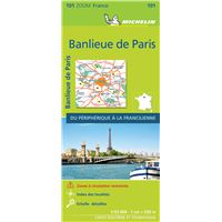 Carte Banlieu De Paris Michelin 2019 - 