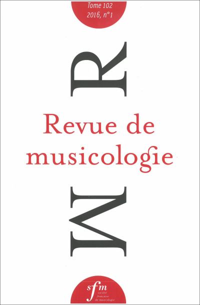 Revue de musicologie,103-01