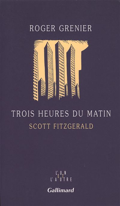 Trois heures du matin Scott Fitzgerald