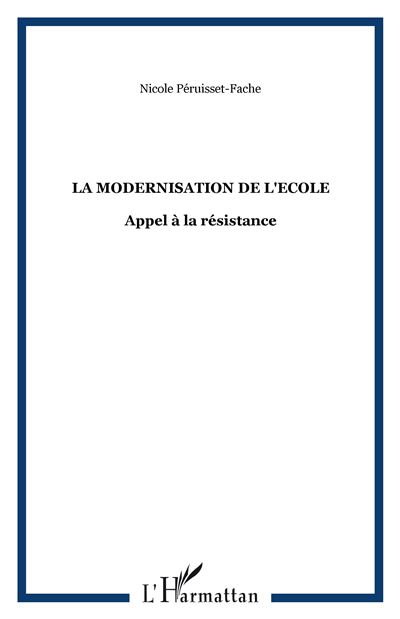 La modernisation de l'école