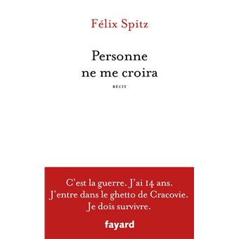 Personne ne me croira