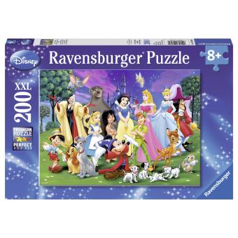 Puzzle 200 pièces XXL Ravensburger Les Grands Personnages Disney - 1