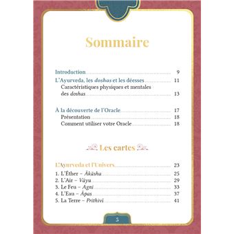 L'Oracle de la femme ayurvédique - Rituels et méditations pour révéler votre déesse intérieure